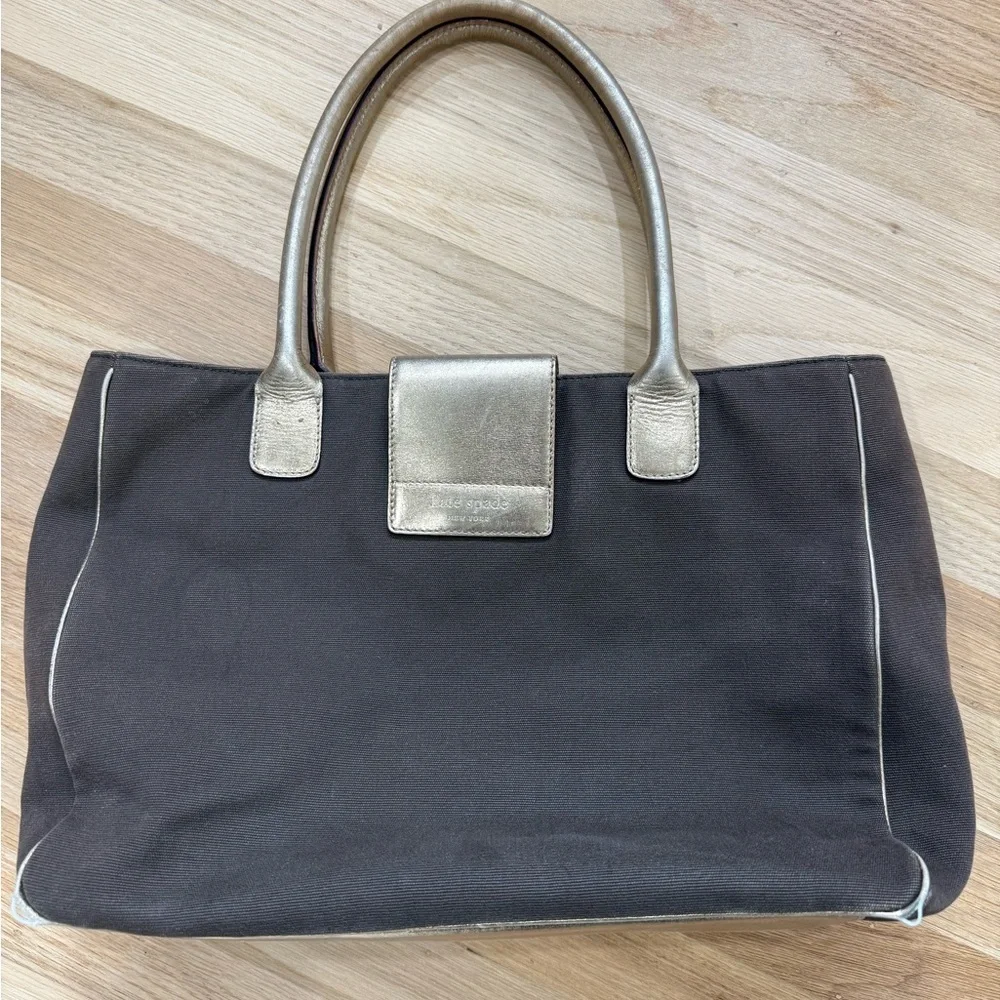 Kate Spade Maddox Canvas Leather Handbag